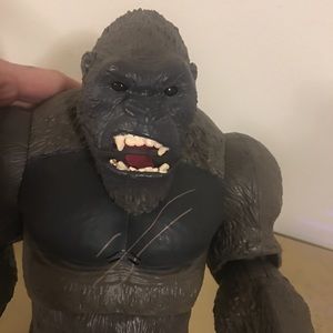 Playmates Mega Kong figure collectible King Kong Godzilla punching axe